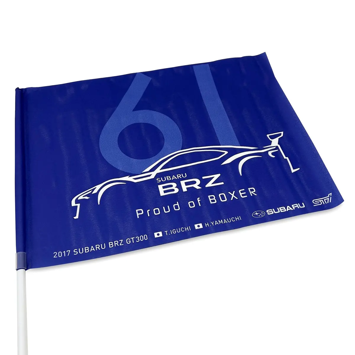 Jdm Japan Jgtc Super Gt 300 Subaru Brz Sti Racing Support Flag 2017 1