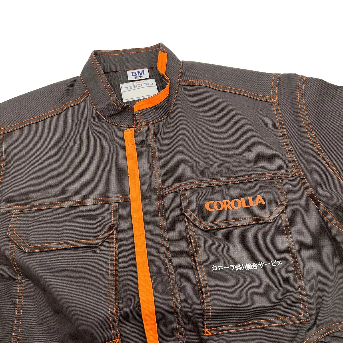 Jdm Retro Toyota Corolla Coveralls Summer Mechanic Suite Tsunagi Dark Brown 3