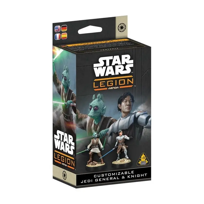Customizable Jedi General And Knight 1