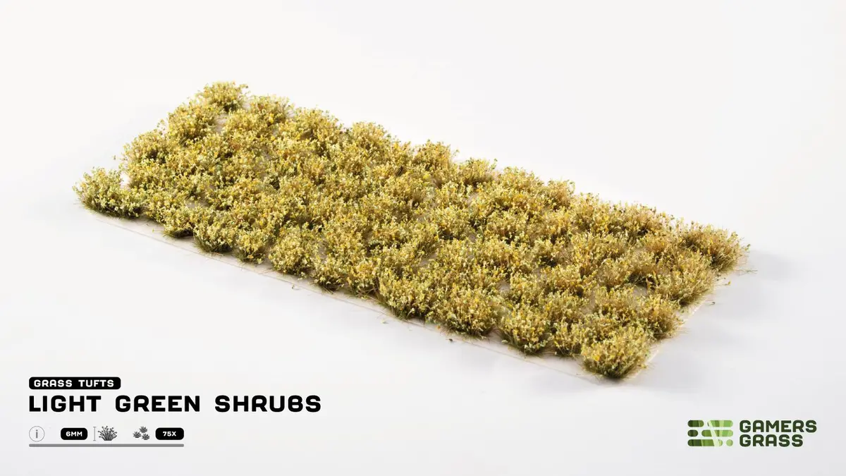 Light Green Shrubs - Gamers Grass 1