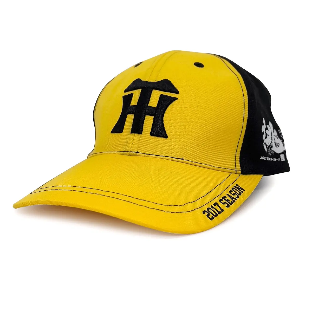 Limited Edition Japan Hanshin Tigers Hat Cap 2017 Season Yellow Black 1