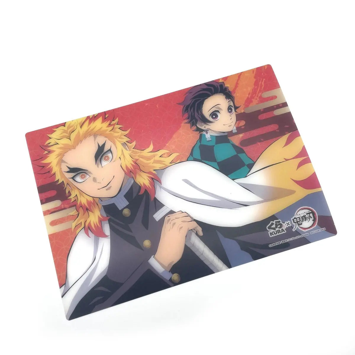 Limited Edition Japan Kura Sushi X Demon Slayer Kimetsu No Yaiba Mouse Pad 1