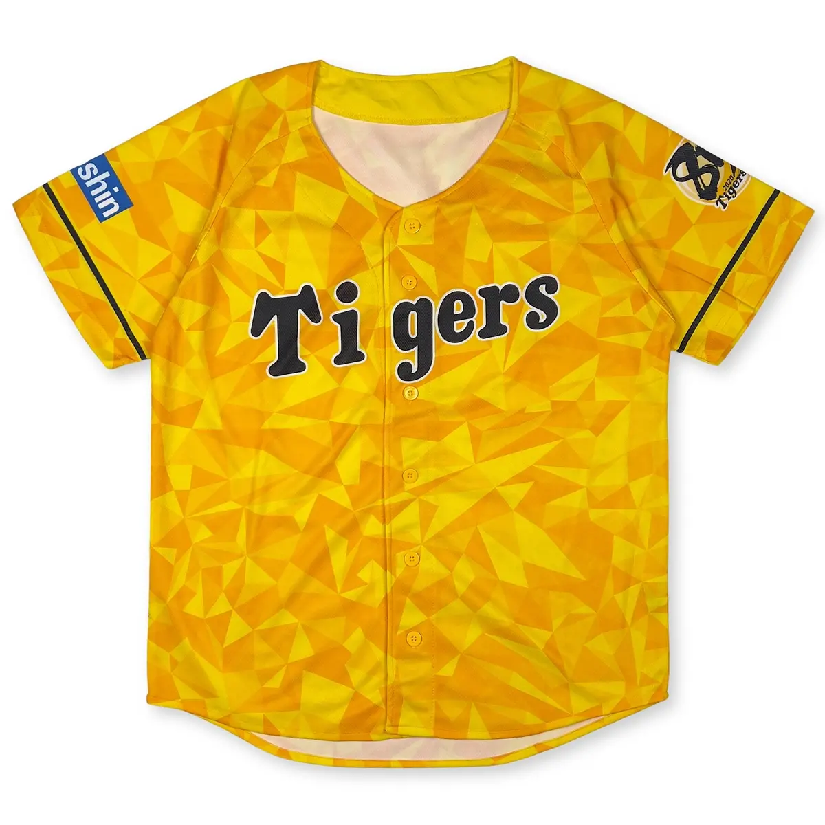 Limited Mizuno Japan Hanshin Tigers 85Th Anniversary Baseball Jersey Yellow 1