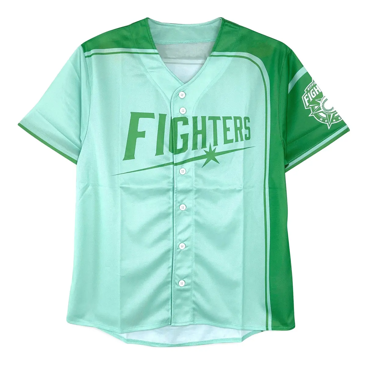 New Npb Nippon Ham Fighters Baseball Respect Days Jersey Green 2019 1
