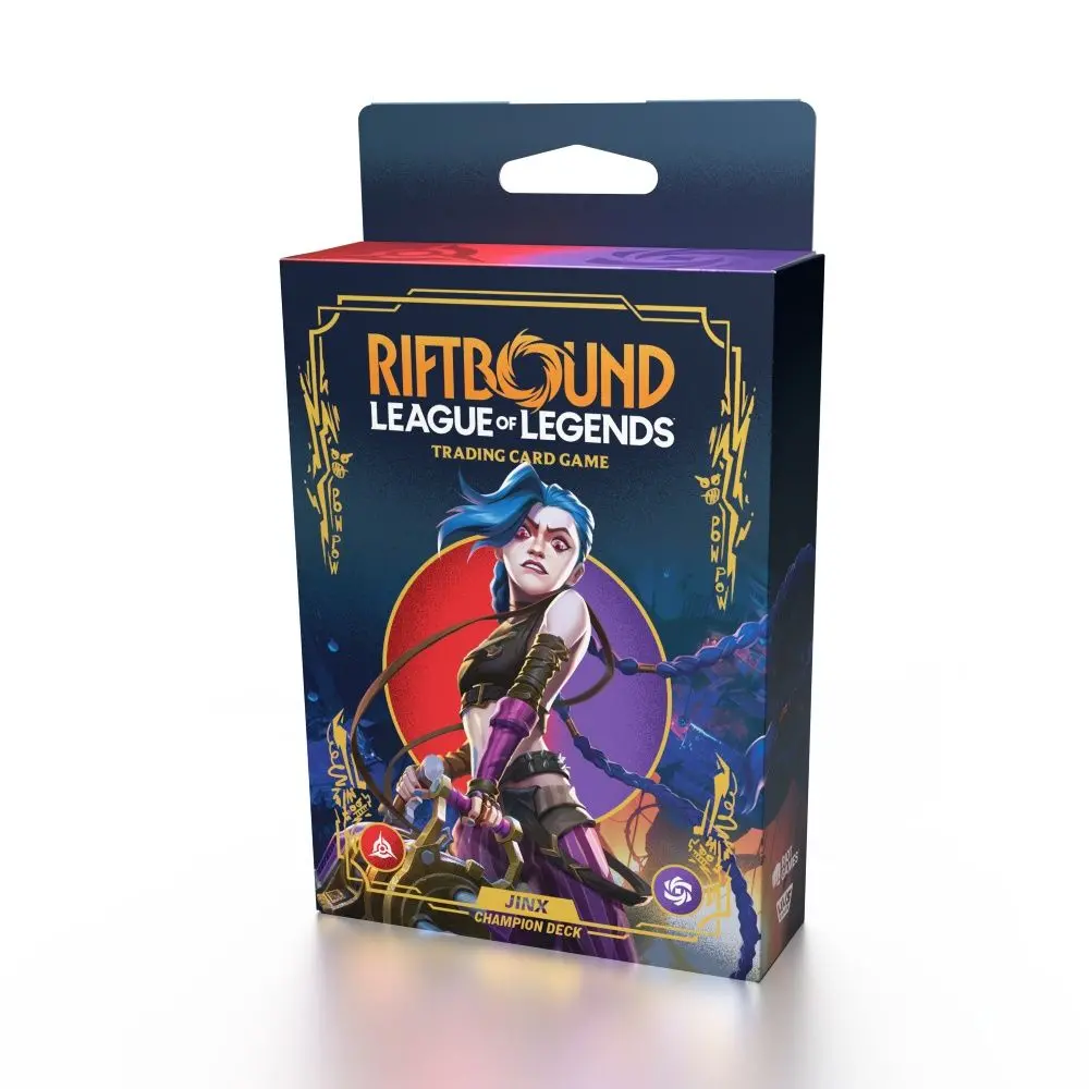 Riftbound: League Of Legends Tcg – Champion Deck Display – Set One: Origins – Jinx 1