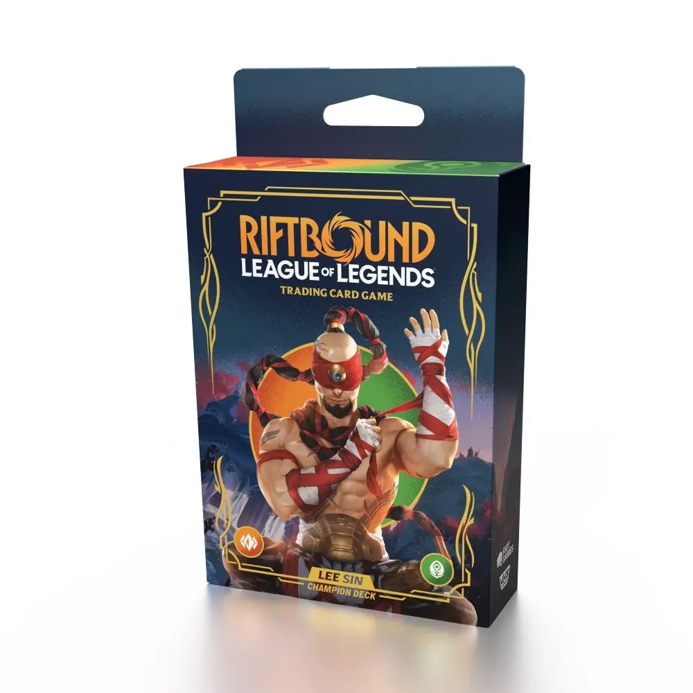 Riftbound: League Of Legends Tcg – Champion Deck Display – Set One: Origins – Lee Sin 1