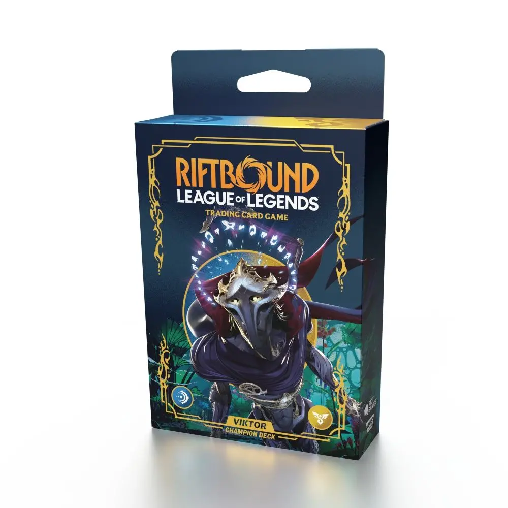 Riftbound: League Of Legends Tcg – Champion Deck Display – Set One: Origins – Viktor 1