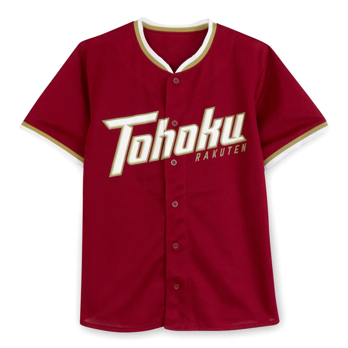 Majestic Npb Japan Baseball Tohoku Rakuten Eagles Haruki Nishikawa Jersey #6 1