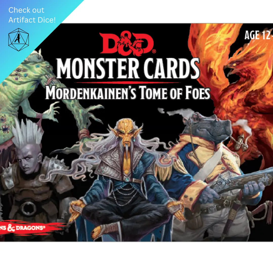D&D Spellbook Cards: Mordenkainens Tome Of Foes Deck 1