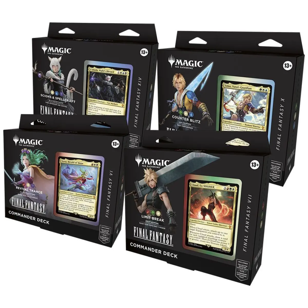 Magic Final Fantasy - Commander Deck Display 1