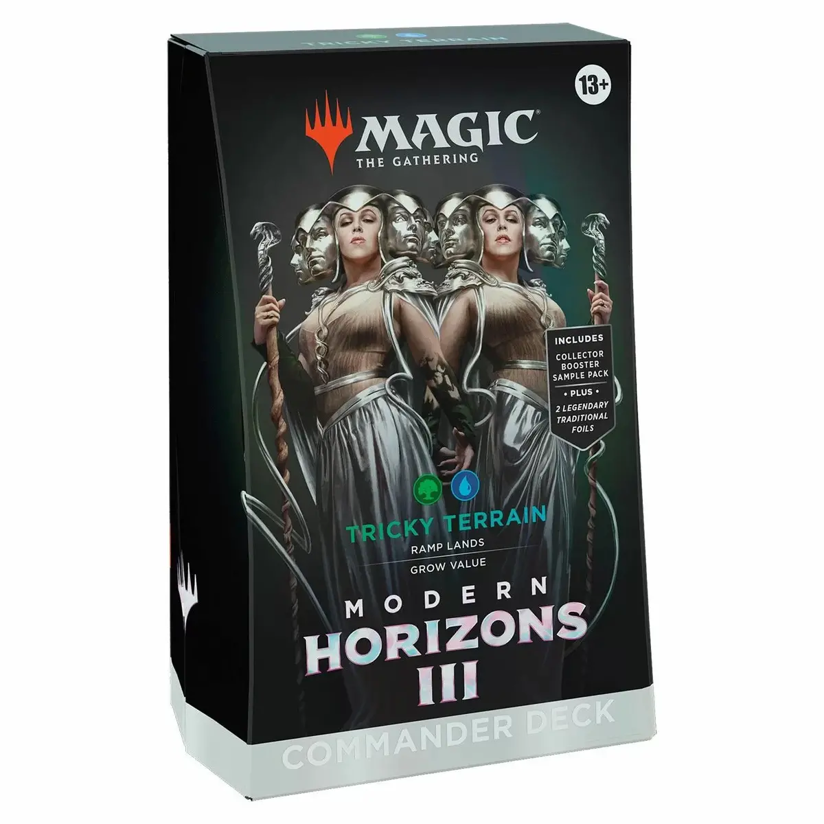 Magic Modern Horizons 3 - Commander Deck Tricky Terrain 1