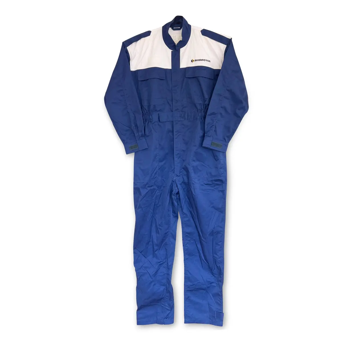 New Genuine Retro Jdm Japan Big Motor Mechanic Tsunagi Coveralls Blue 1