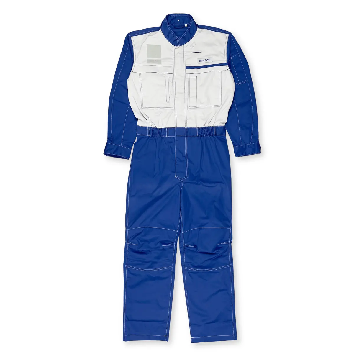 New Genuine Retro Jdm Japan Nissan Staff Tsunagi Mechanics Coveralls Blue 1