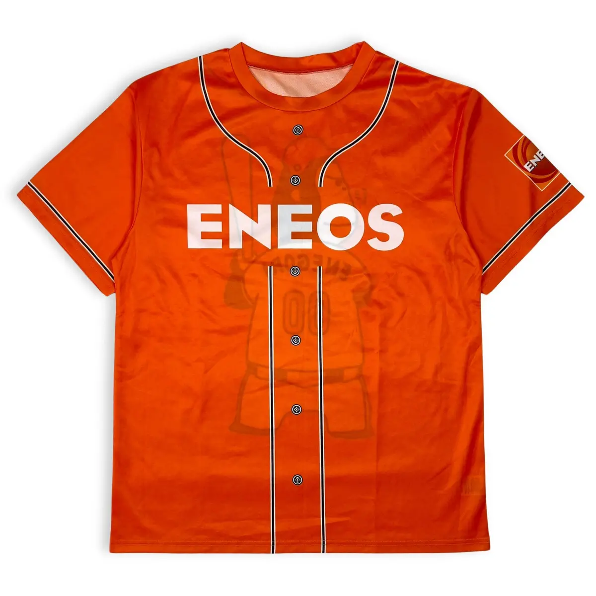 New Japan Jdm Eneos Oil Super Gt Enegori-Kun Mascot Baseball Jersey Shirt 1