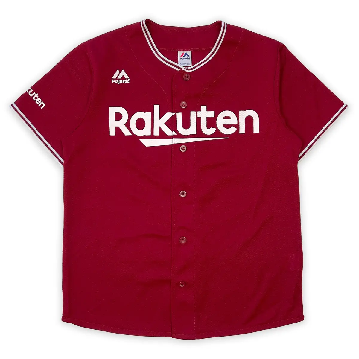 New Japan Npb Baseball Majestic Tohoku Rakuten Eagles Jersey 2019 Red 1
