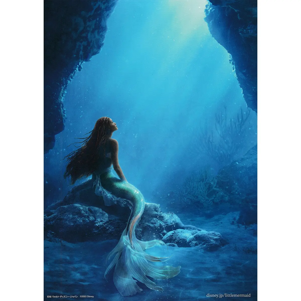 New Japanese Chirashi B5 Mini Movie Poster Disney The Little Mermaid 2023 1