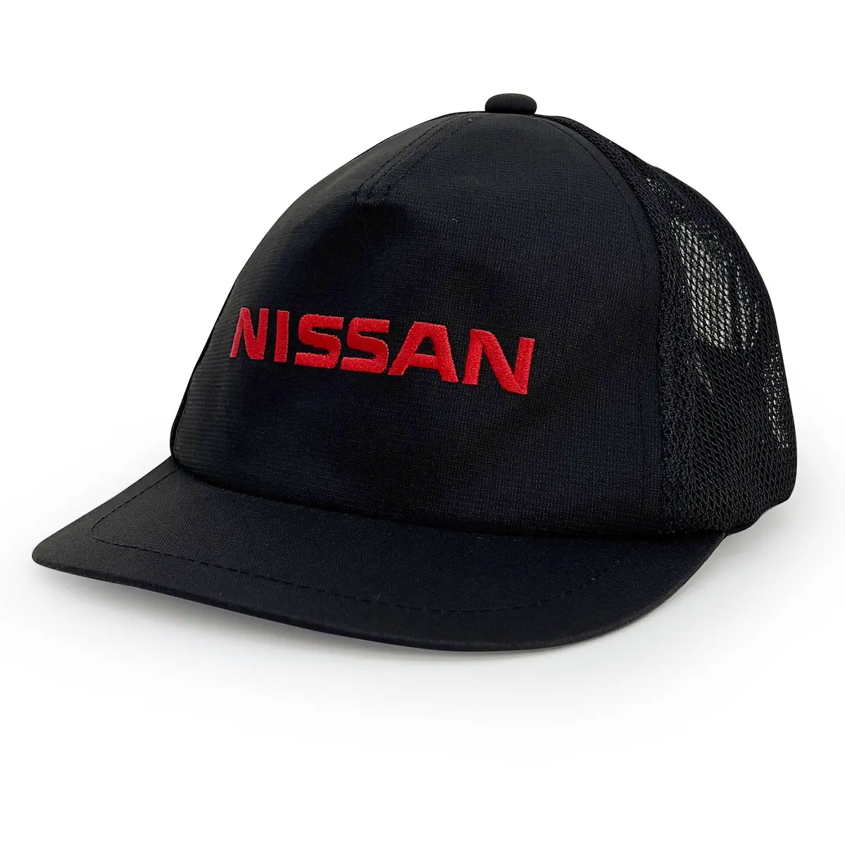 New Japanese Jdm Nissan Pitwork Mechanic Summer Mesh Hat Cap Black 1