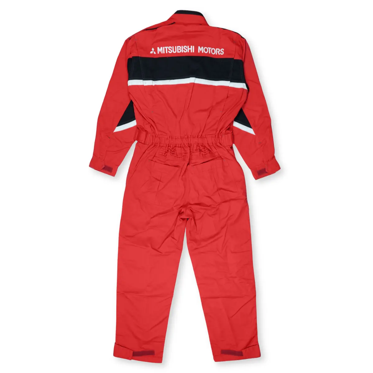 New Jdm Japan Ralliart Mitsubishi Motors Pit Crew Mechanic Coverall Tsunagi Red 2