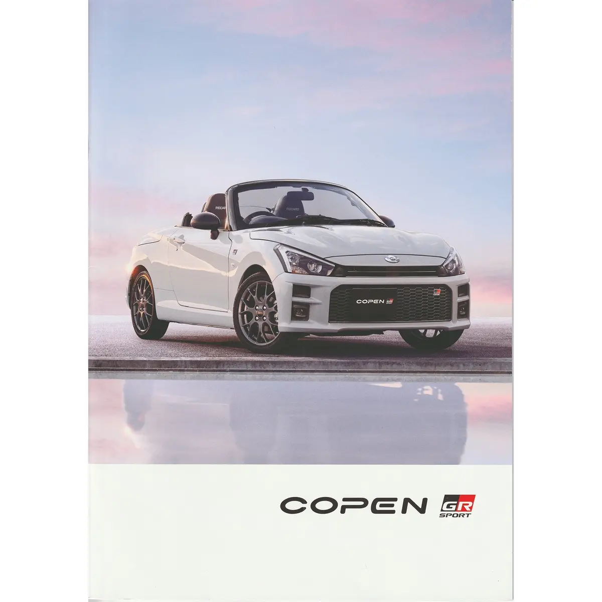 New Jdm Japan Toyota Copen Gr Sport Manufacturer Catalog Brochure Set 1