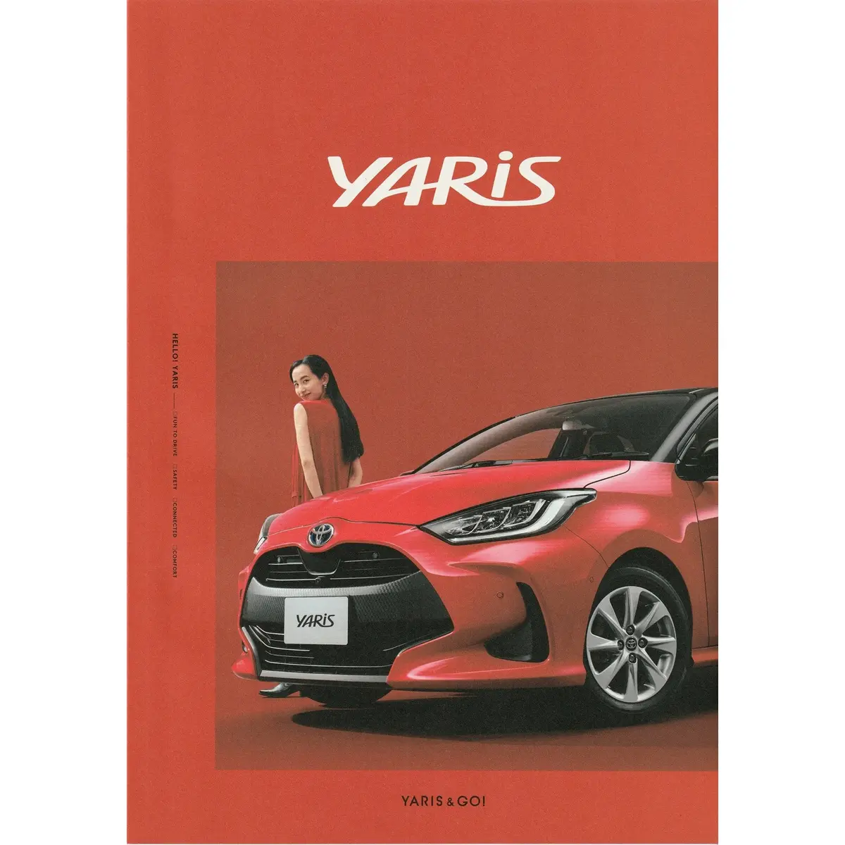 New Jdm Japan Toyota Yaris Manufacturer Catalog Brochure Set 2022 1