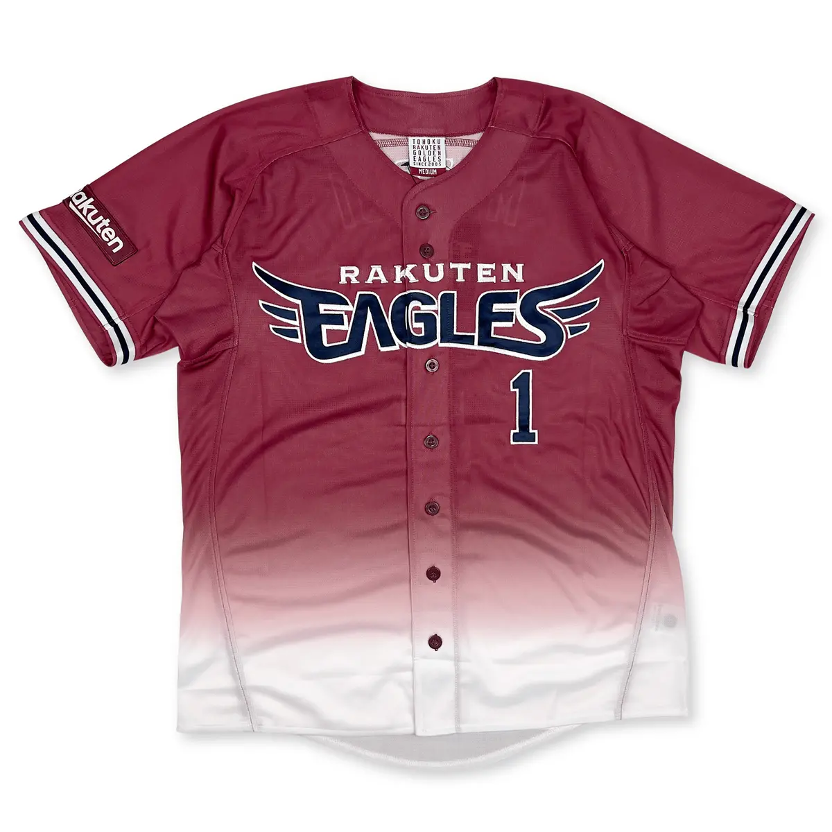 New Npb Japan Baseball Tohoku Rakuten Eagles Yuki Matsui Knit Jersey 2023 1