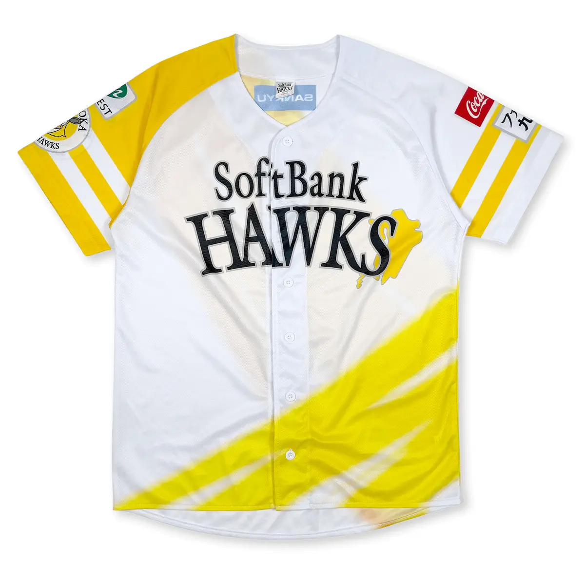 New Npb Majestic Fukuoka Softbank Hawks Fight Kyushu Baseball Jersey 2024 1