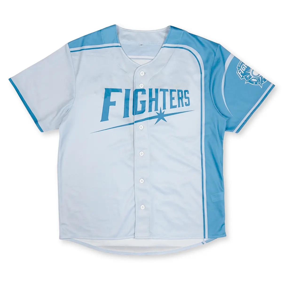New Npb Nippon Ham Fighters Baseball Respect Days Jersey Blue 2019 1