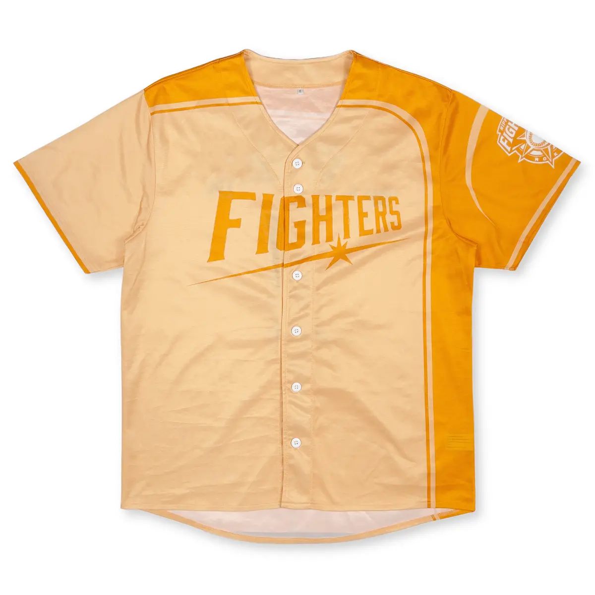 New Npb Nippon Ham Fighters Baseball Respect Days Jersey Orange 2019 1