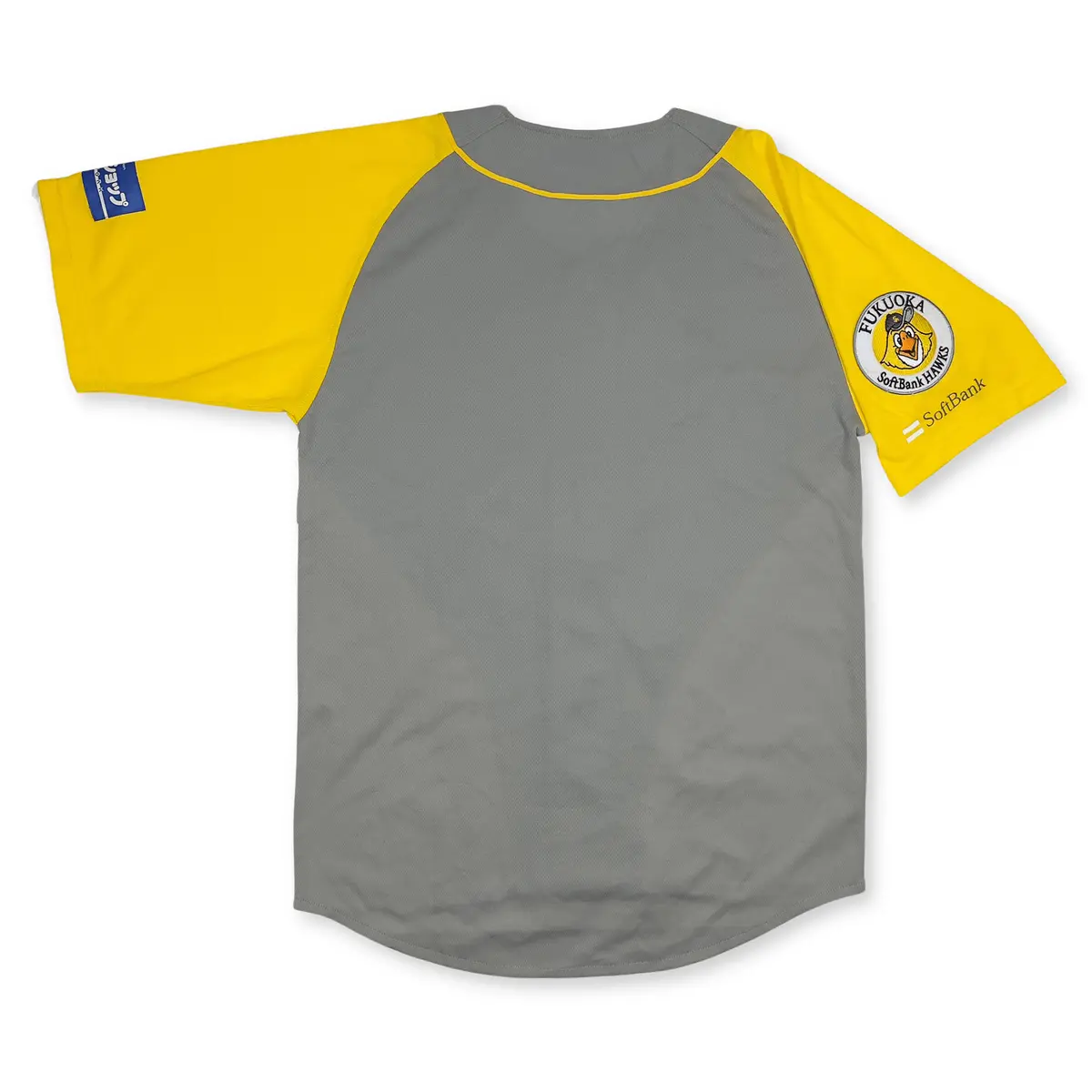 New Retro Japan Fukuoka Softbank Hawks 2007 Baseball Jersey Grey 2