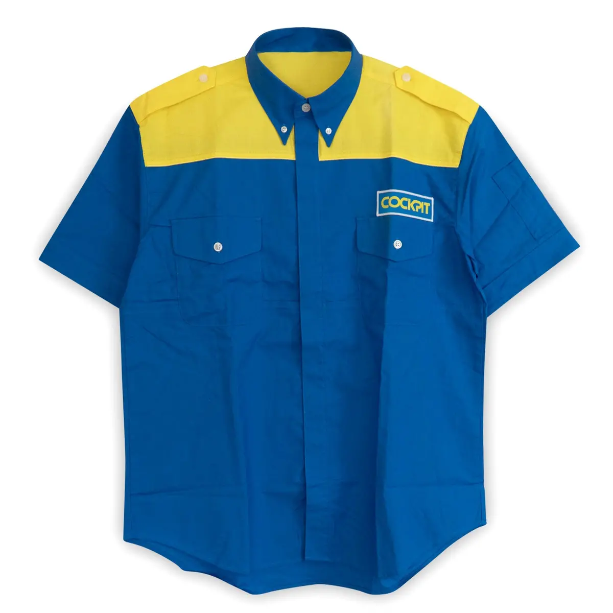 New Retro Japan Jdm Cockpit Mechanic Racing Professional Staff Uniform Shirt 1