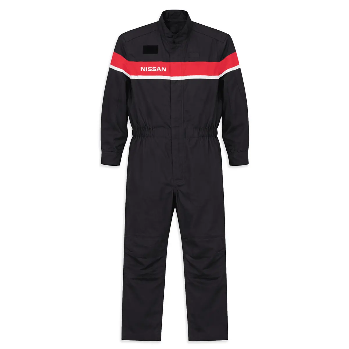 New Retro Japan Nissan Pitwork Summer Tsunagi Mechanics Coverall Black 1