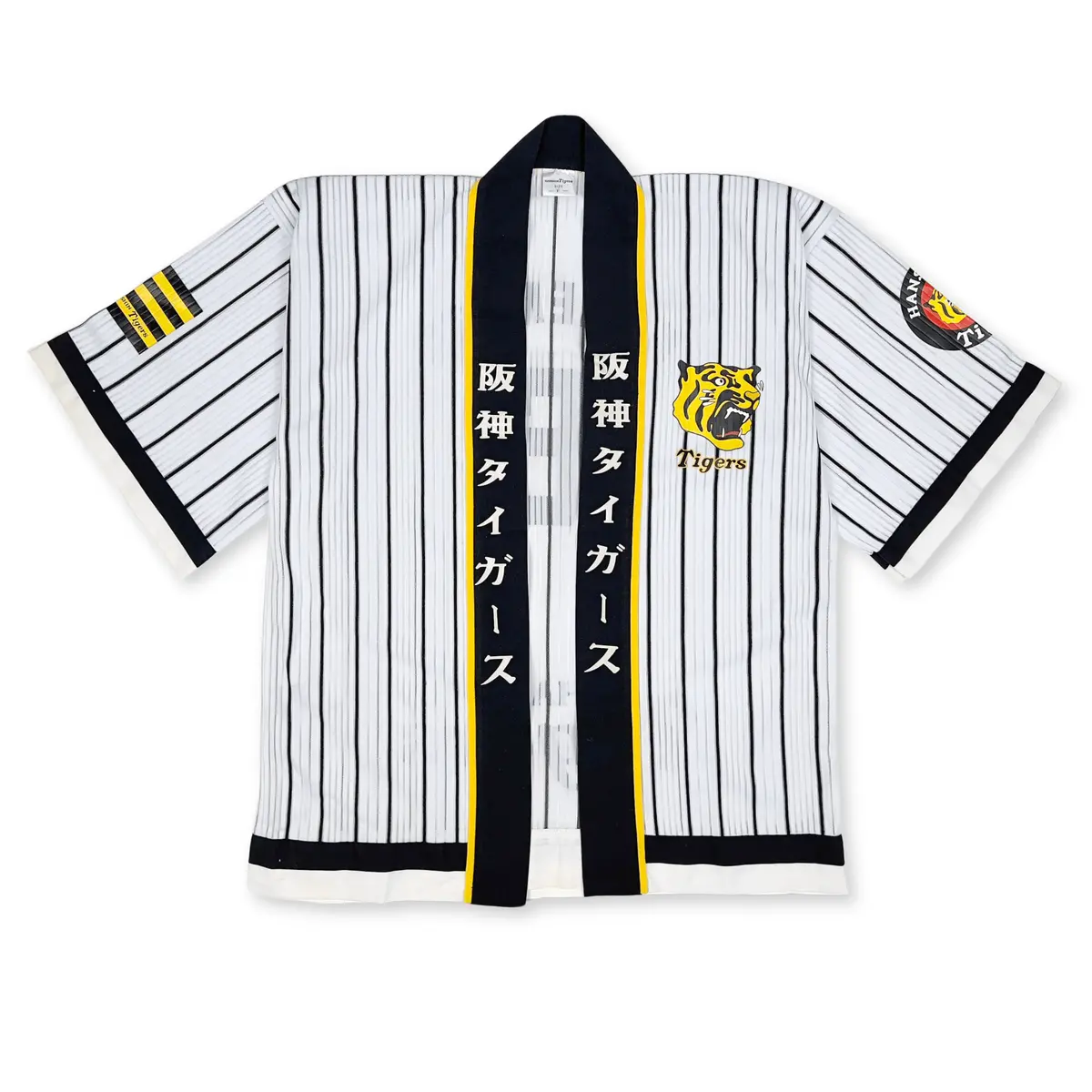 New Retro Japanese Baseball Hanshin Tigers Tomoaki Kanemoto Happi Coat Kimono 1