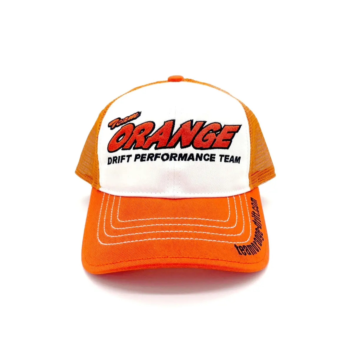 New Retro Jdm D1gp Team Orange Drift Racing Kids Team Hat 2