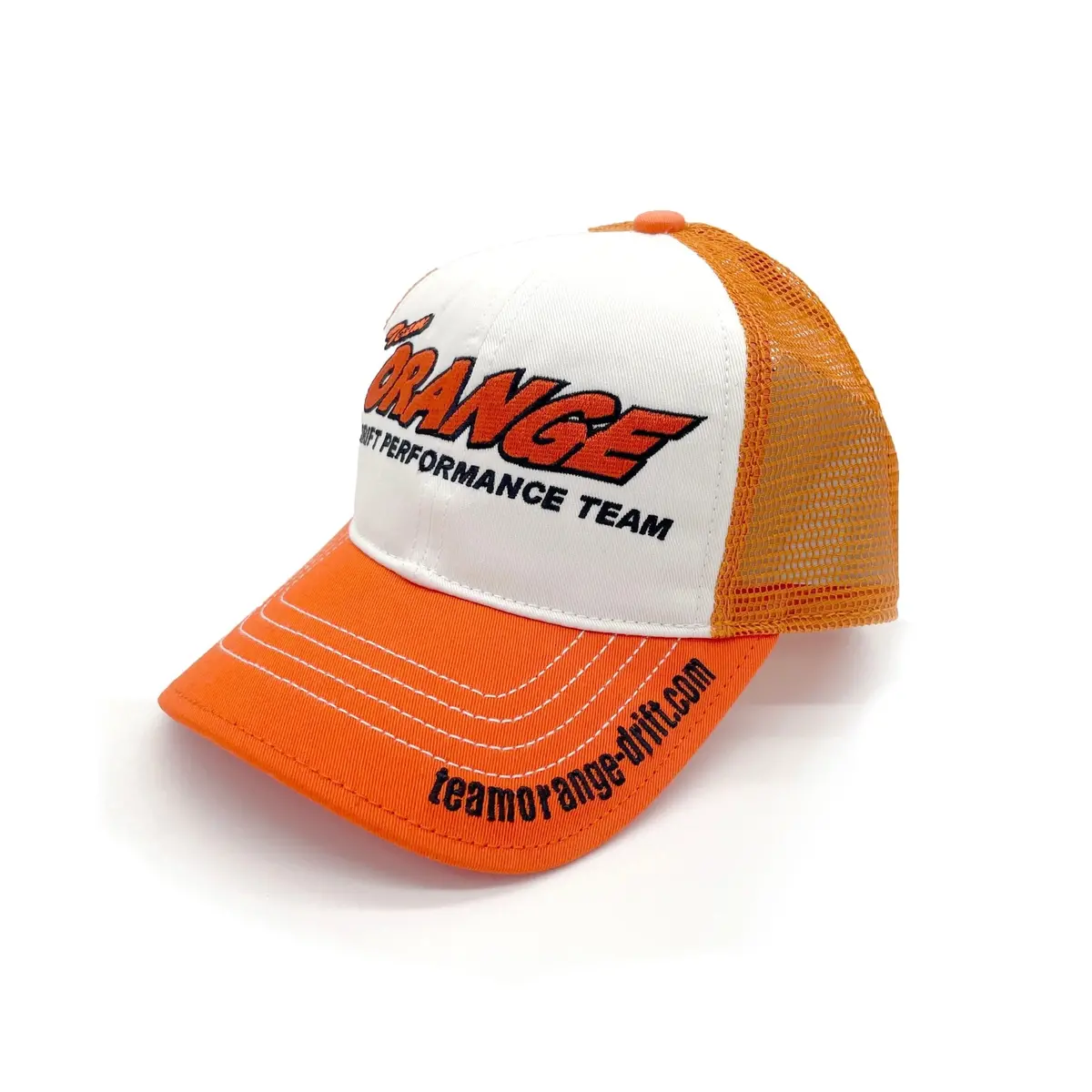 New Retro Jdm D1gp Team Orange Drift Racing Kids Team Hat 1