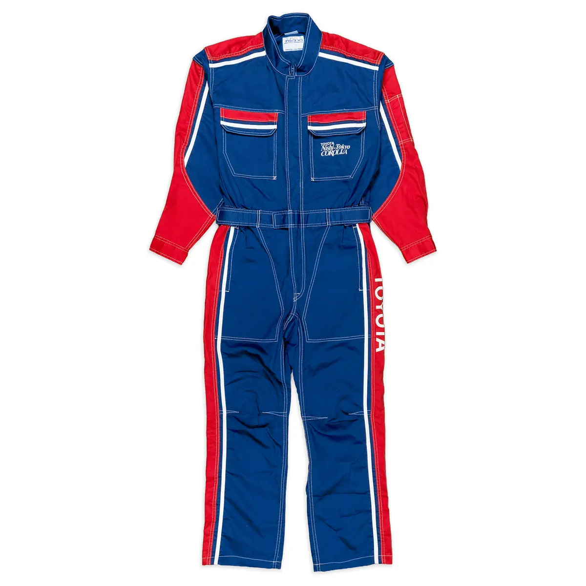 New Retro Jdm Toyota Corolla Tecno Jumpsuit Coveralls Mechanic Tsunagi Blue 1