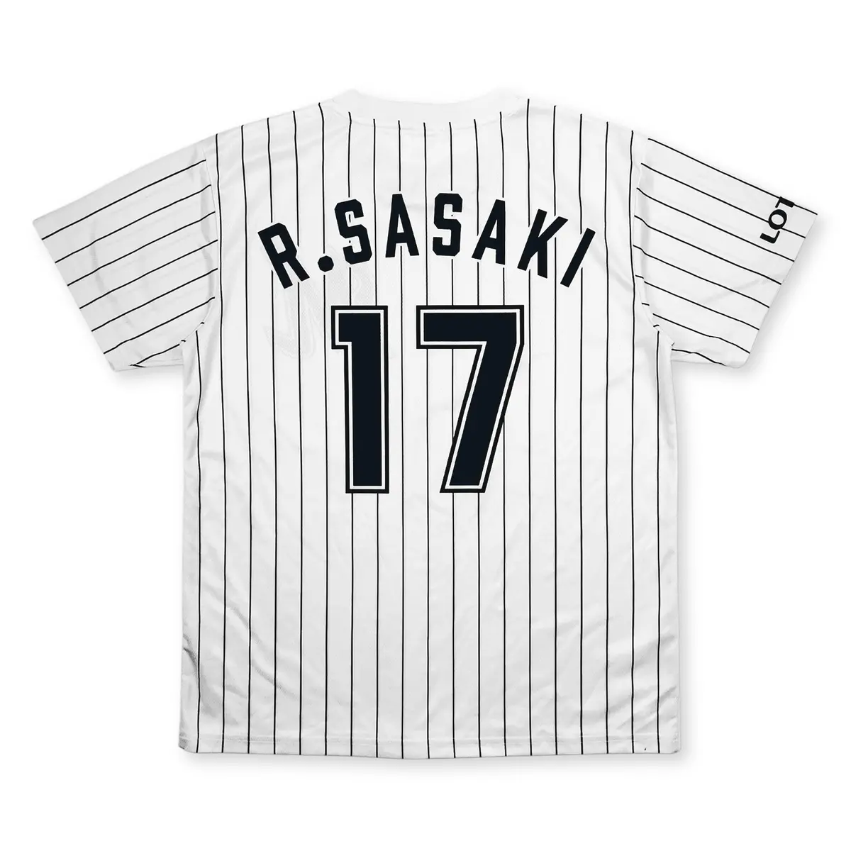 New Retro Npb Japan Baseball Chiba Lotte Marines Roki Sasaki Jersey Shirt White 1