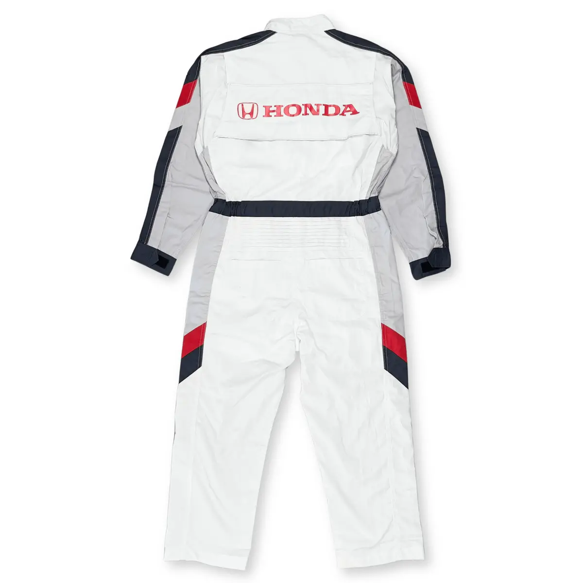 New Retro Showa Jdm Japan Honda Summer Jumpsuit Coveralls Tsunagi White 2