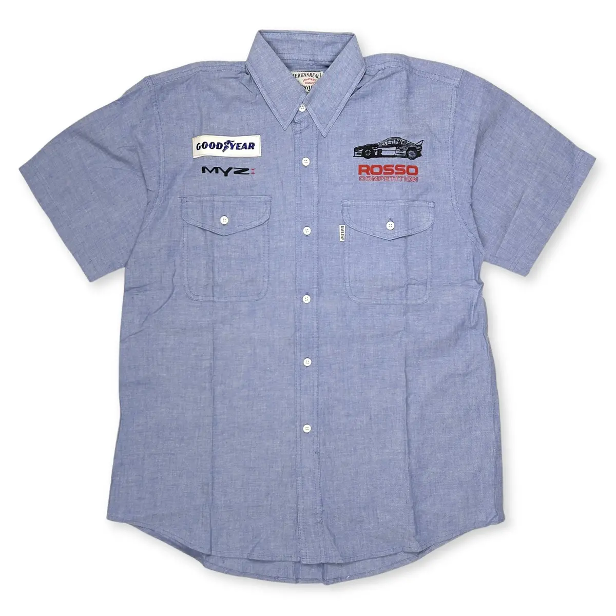 New Vintage Japan Jdm Rosso Competition Goodyear Lancia Wrc Team Shirt 1