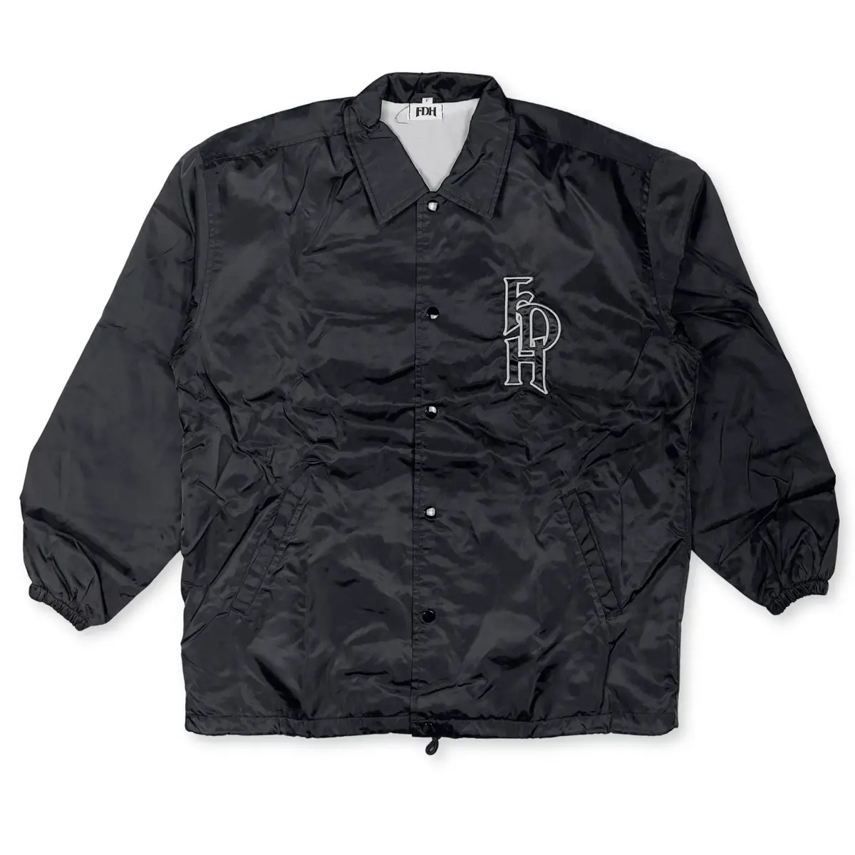 New Vintage Japan Npb Fukuoka Daiei Hawks Schedule Coaches Jacket Black 1