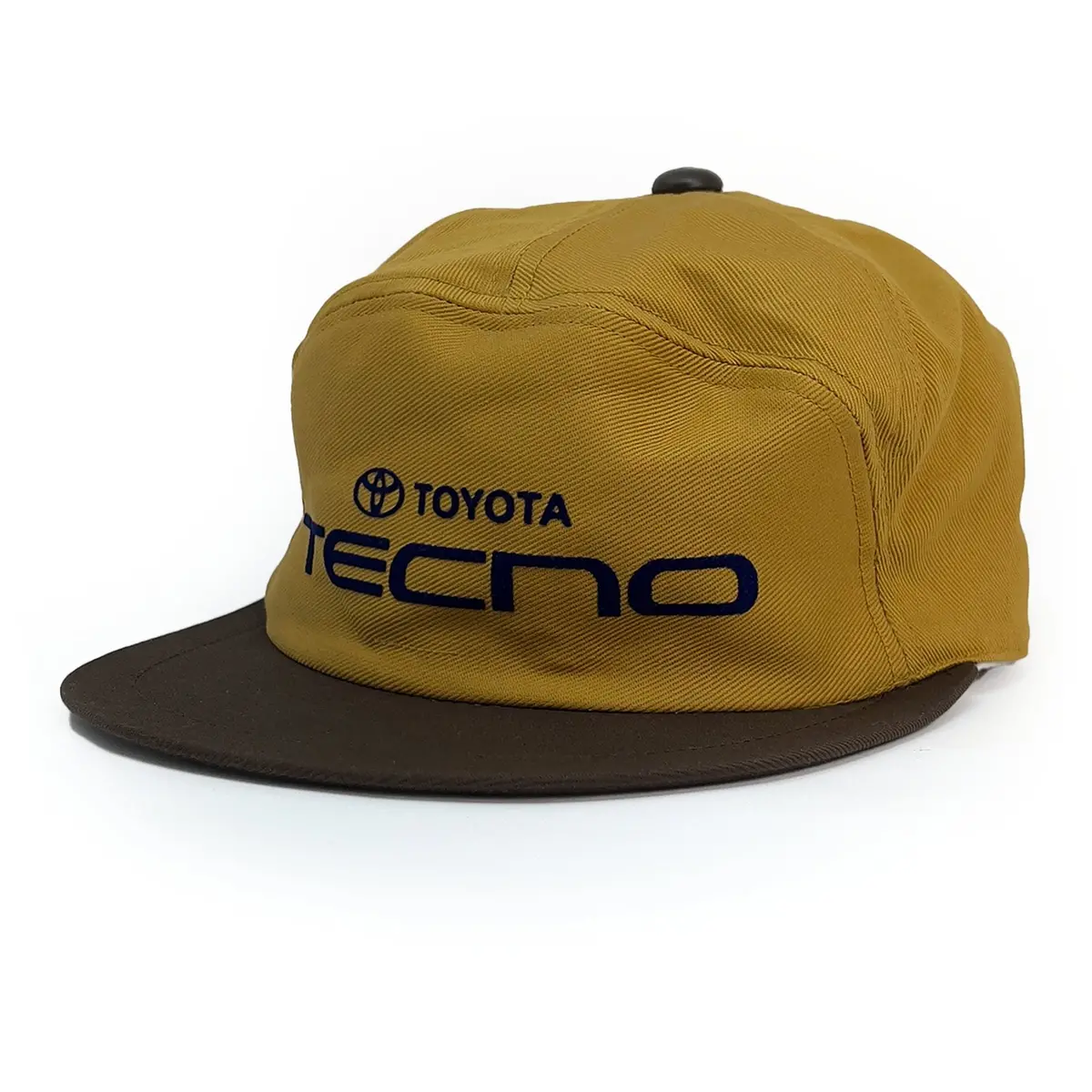 New Vintage Jdm Showa Era Japan Toyota Tecno Mechanics Hat Cap Brown 1