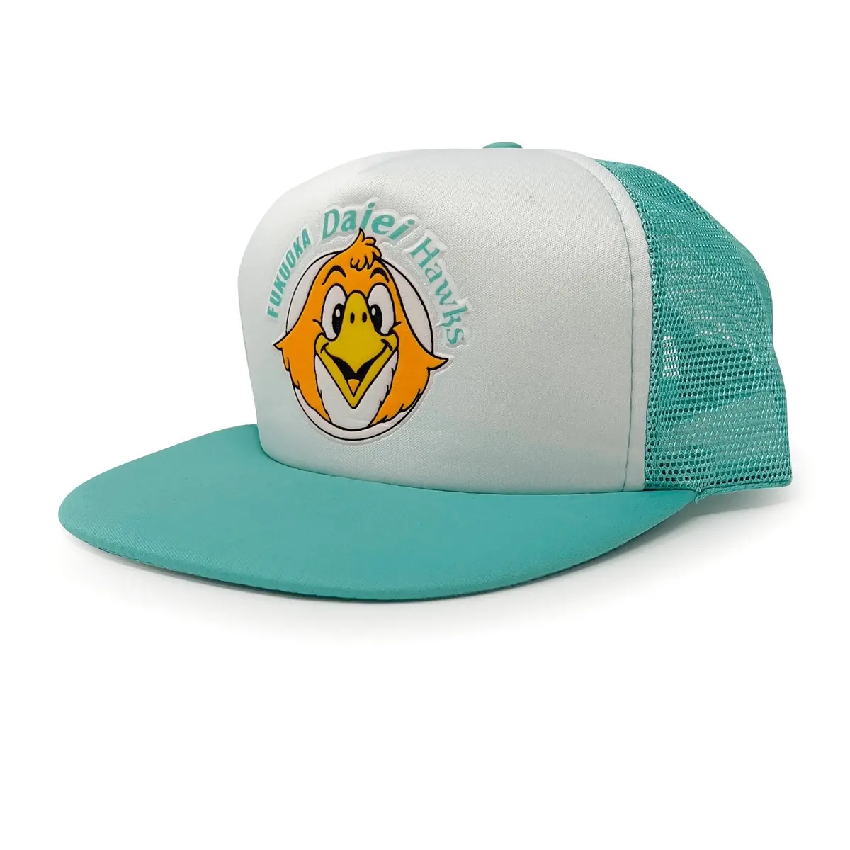 New Vintage Npb Japanese Baseball Fukuoka Daiei Hawks Trucker Hat 1