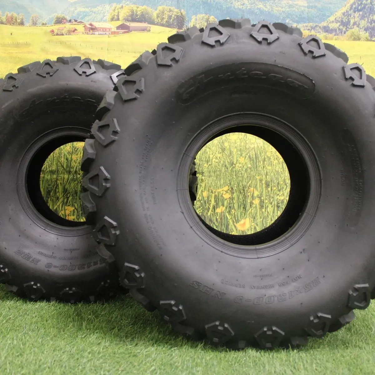 25X13.00-9 4-Ply Golf / Atv / Utv / Gator, Caymon Tire (Set Of 2) 1