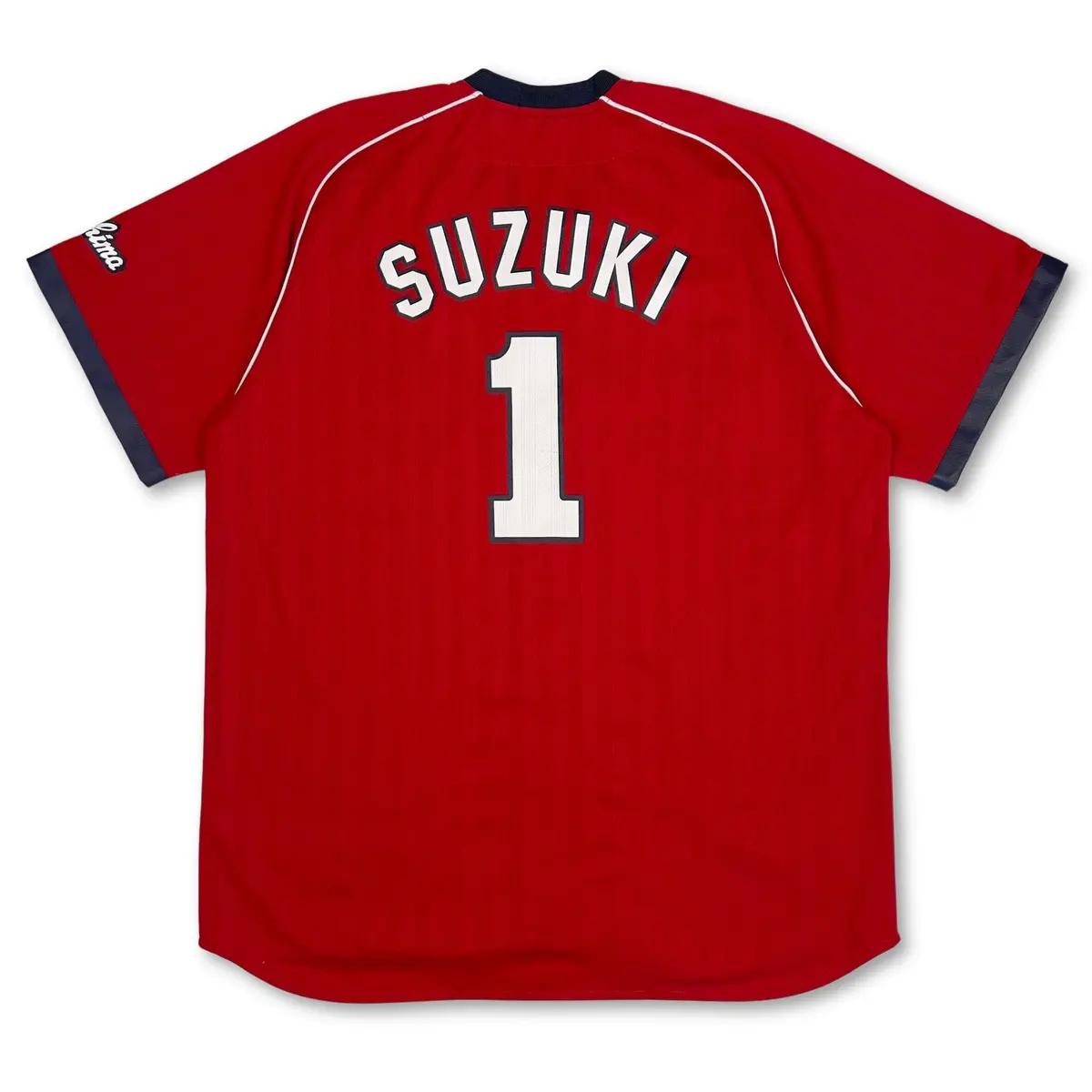 Official Ikkyu Retro Japan Hiroshima Carp Baseball Visitor Jersey Suzuki Seiya #1 1