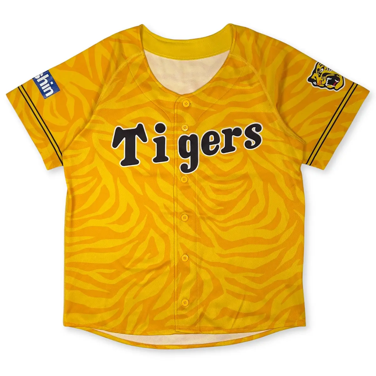 Official Mizuno Japan Hanshin Tigers Ultra Baseball Summer Jersey 2020 1
