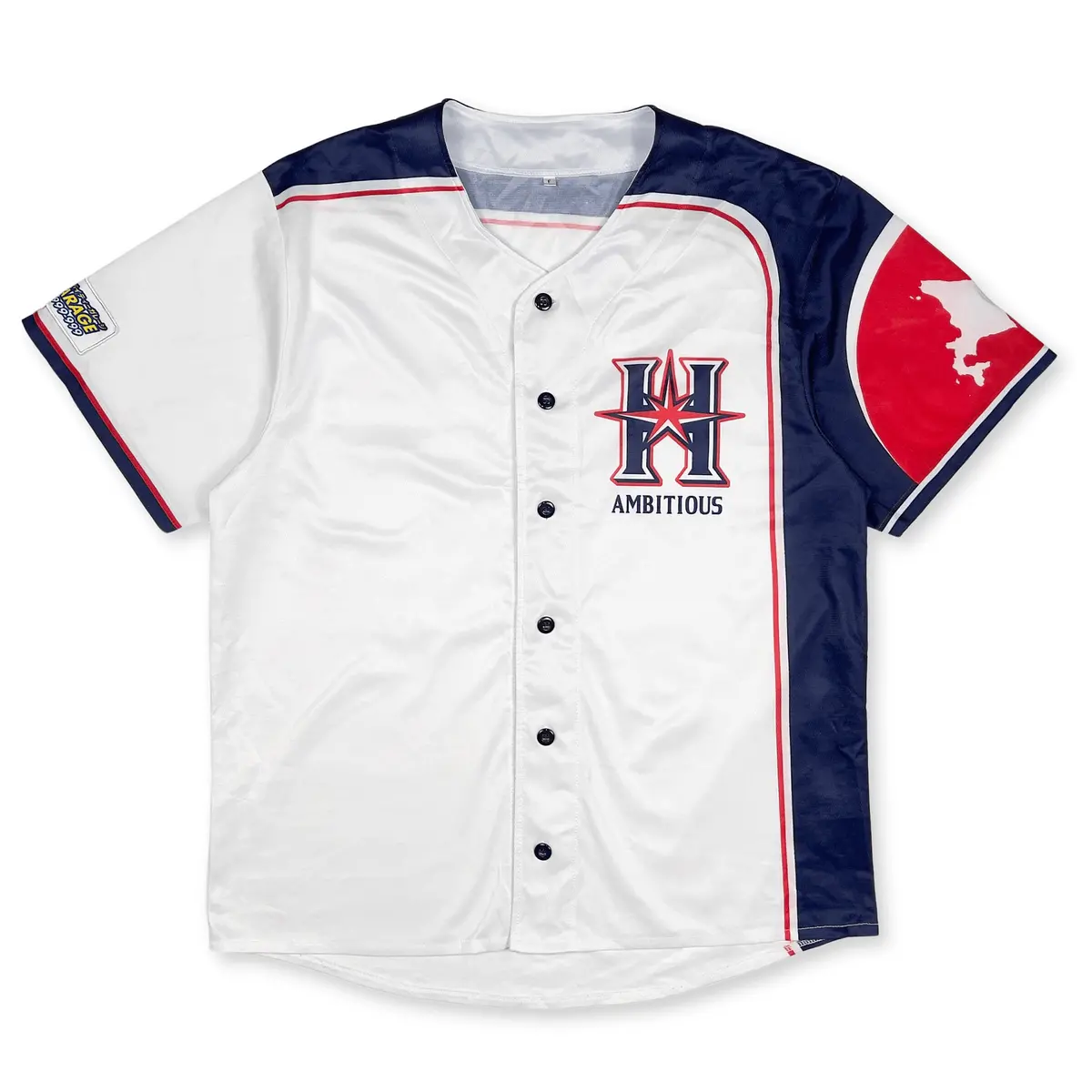 Official Japan Hokkaido Nippon Ham Fighters Ambitious Light Jersey White 1