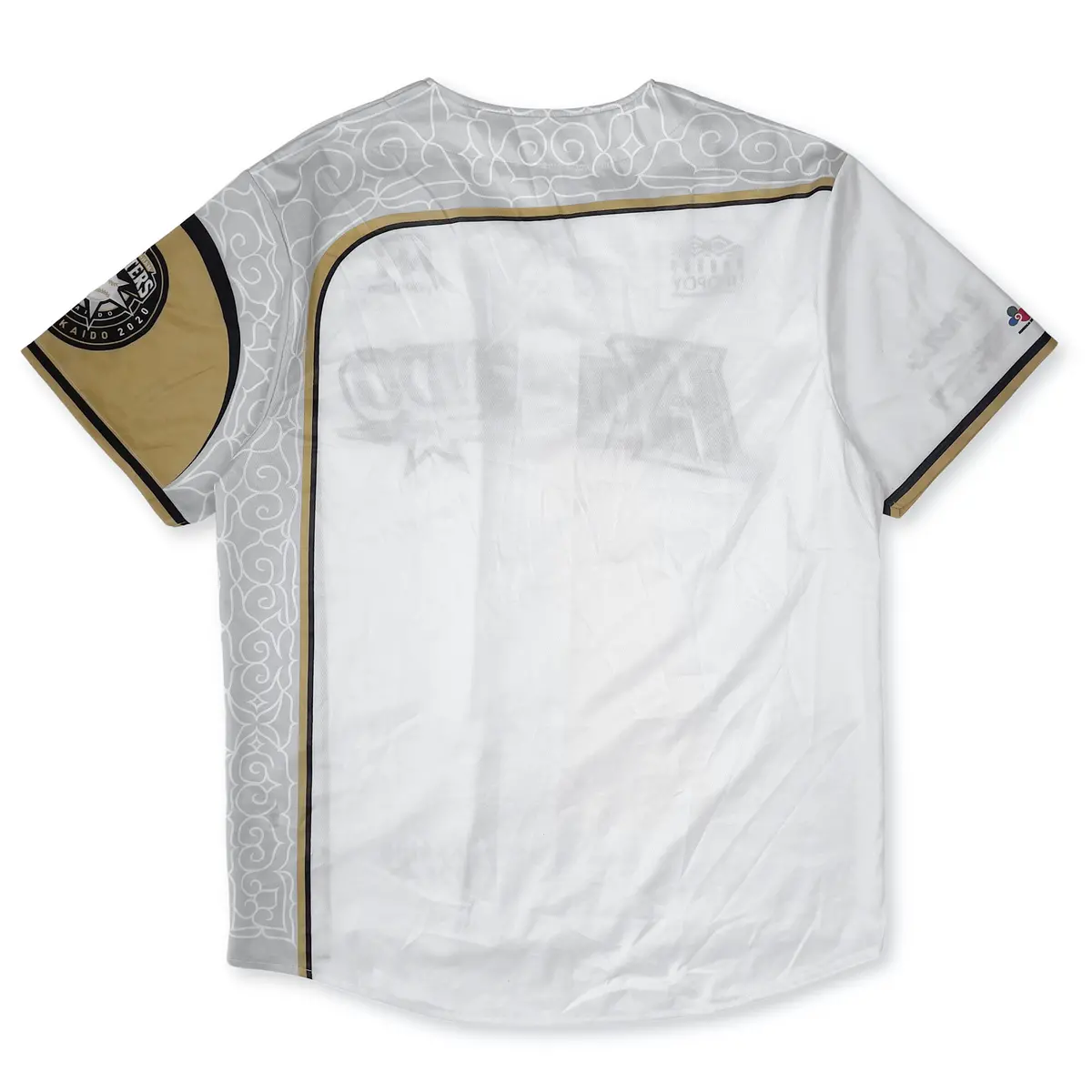 Official Japan Hokkaido Nippon Ham Fighters Team Fan Club Light Jersey White V.1 2