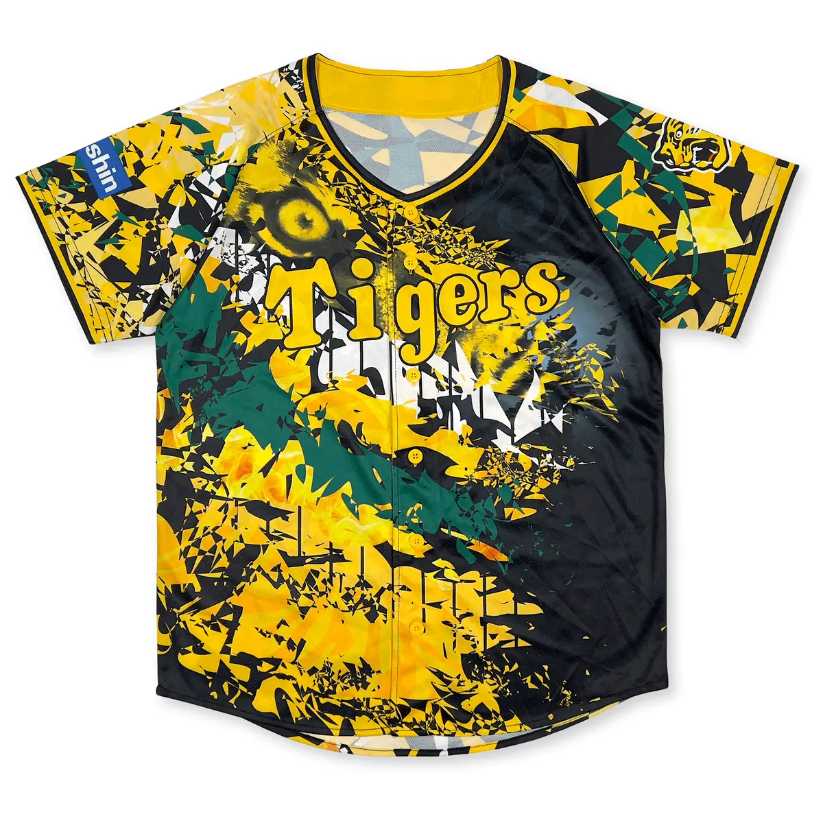 Official Mizuno Japan Hanshin Tigers Ultra Summer Baseball Jersey 2022 1