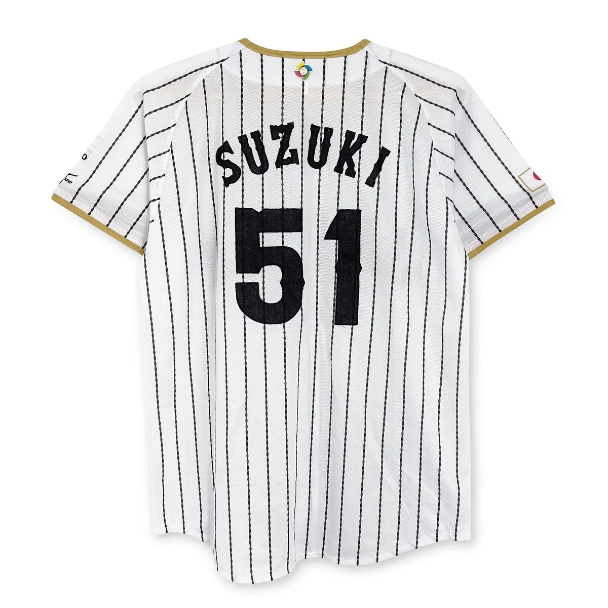 Official Mizuno Wbc 2017 World Baseball Classic Samurai Japan Suzuki Seiya #51 1