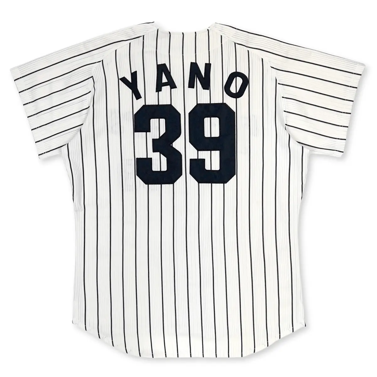Official Retro 1990S Japan Npb Hanshin Tigers Akihiro Yano Baseball Knit Jersey #39 2