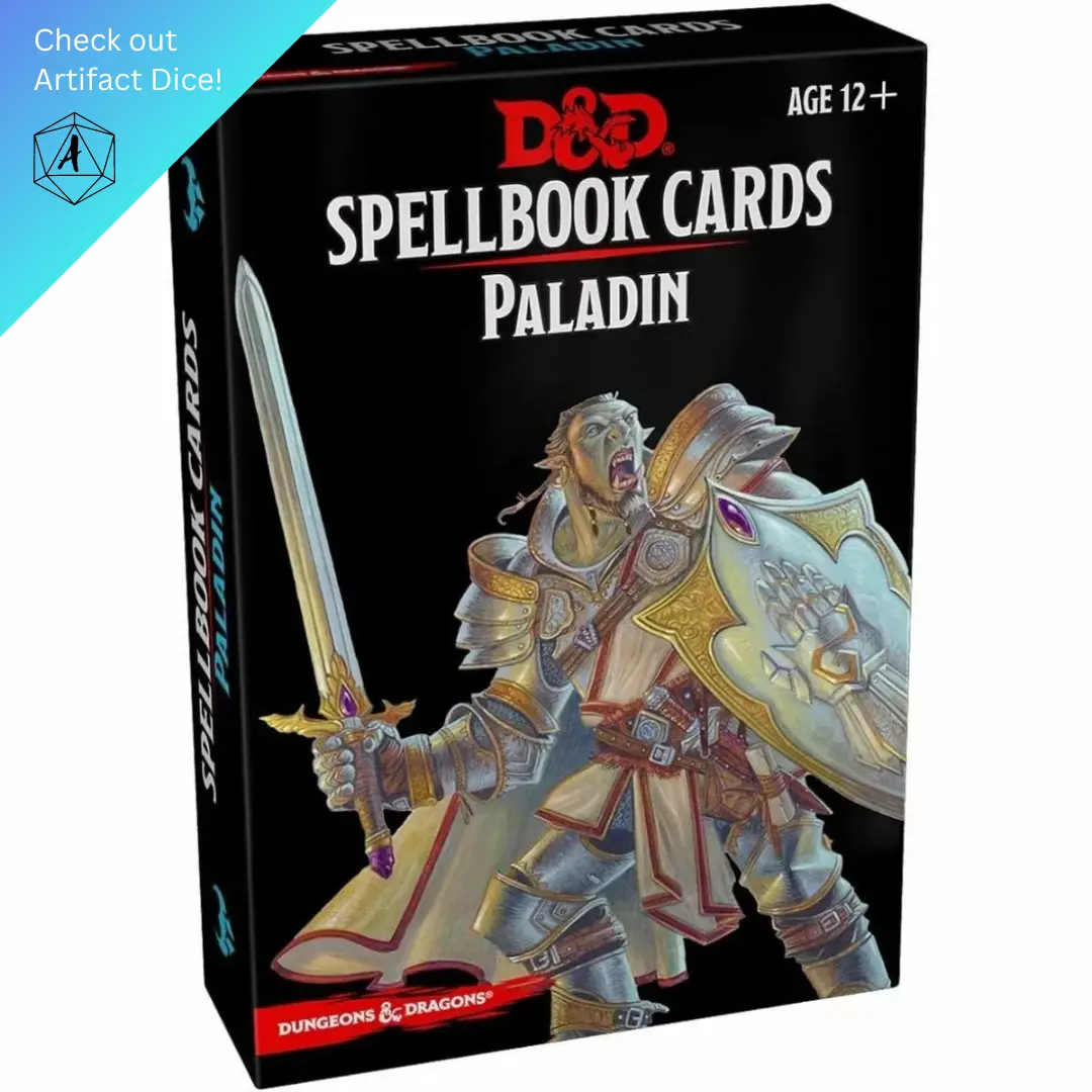 D&D Spellbook Cards: Paladin 1